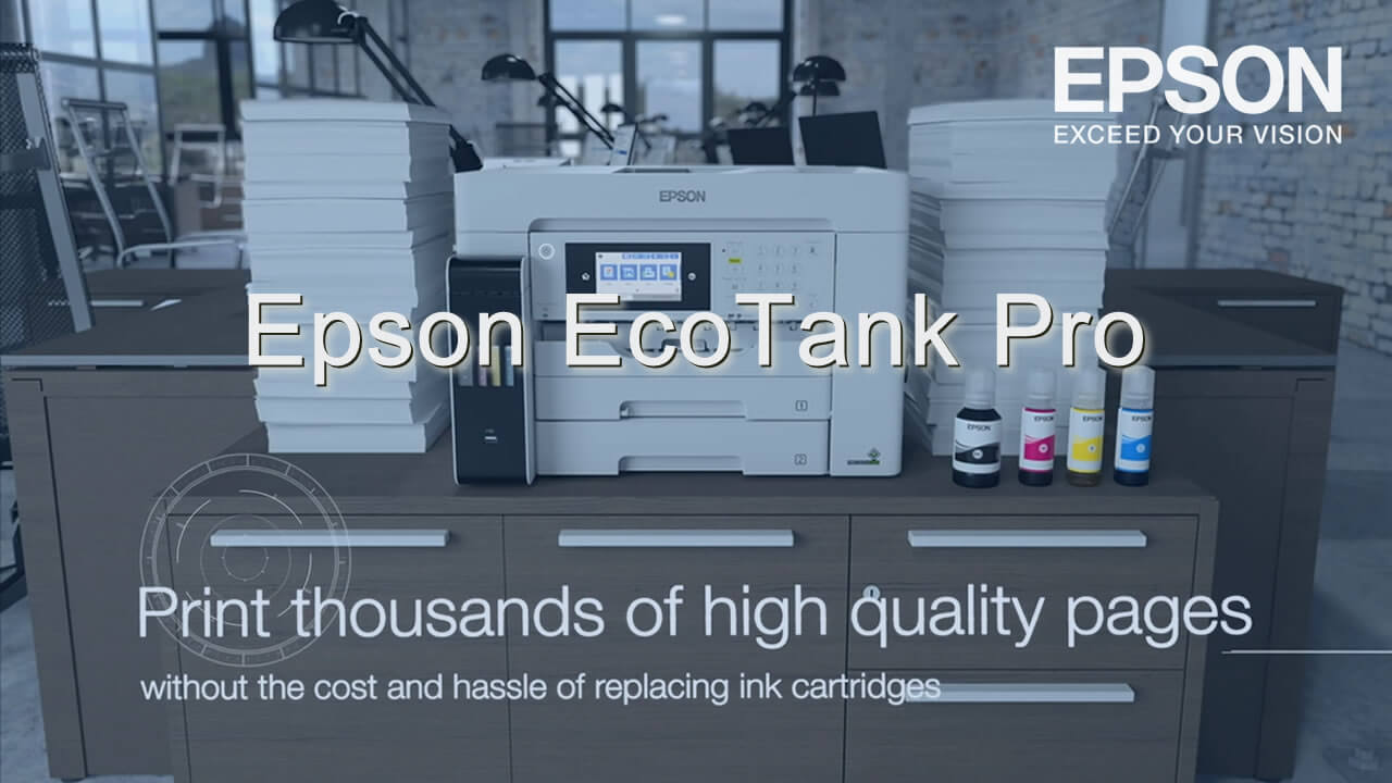 epson ecotank pro colour business inkjet printer range